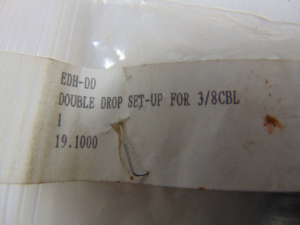 New Electric Eel Replacement part EDH-DD Drop Set Up For 3/8" Cable