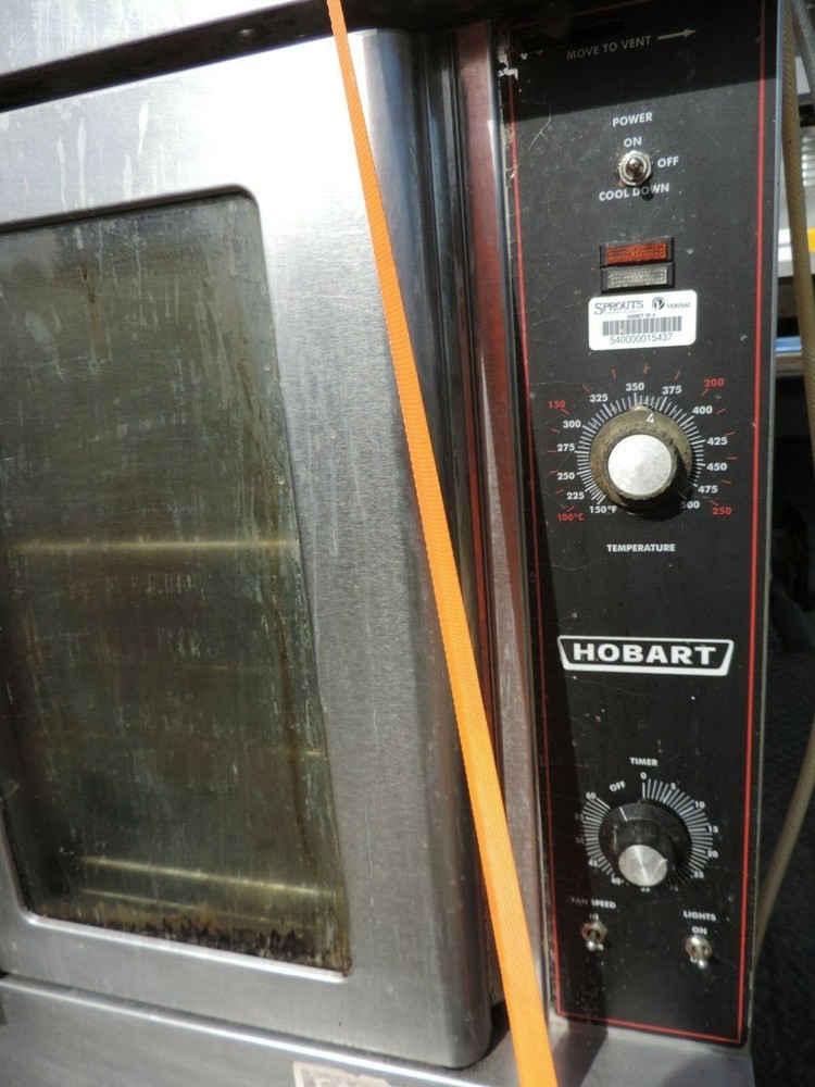 HOBART ROTISSERIE- CONVECTION OVEN DOUBLE STACK