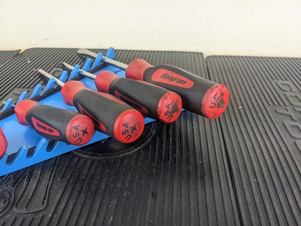 #az234 Snap on Instinct Soft Grip Combination Screwdriver Set SGD