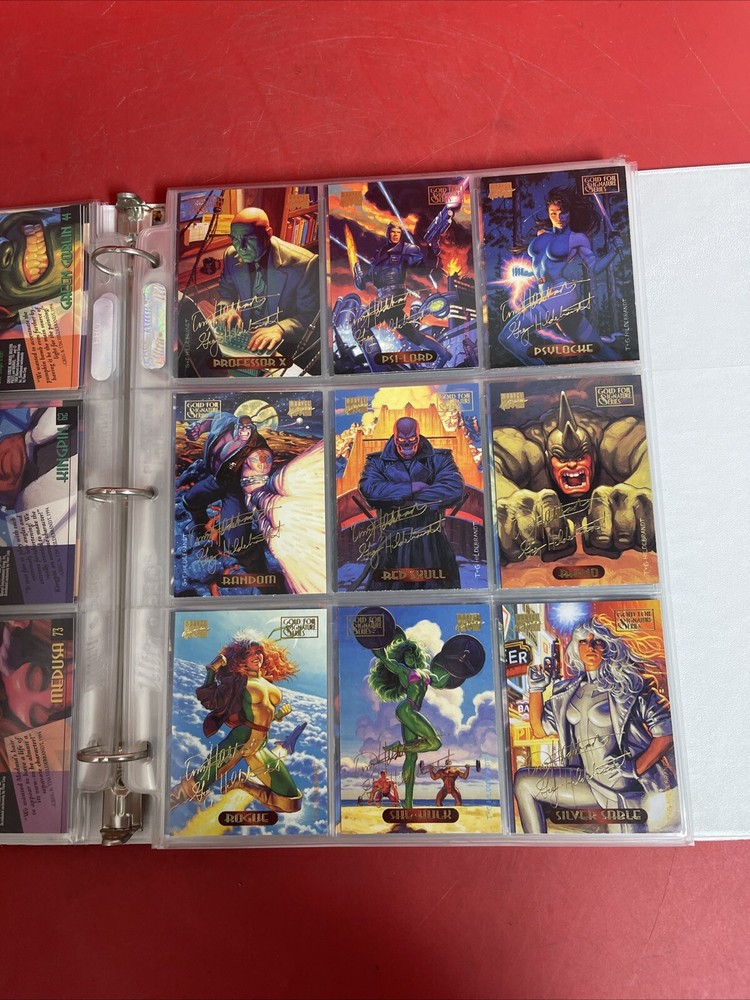 1994 Marvel Masterpiece SP ED Lot 232 Card