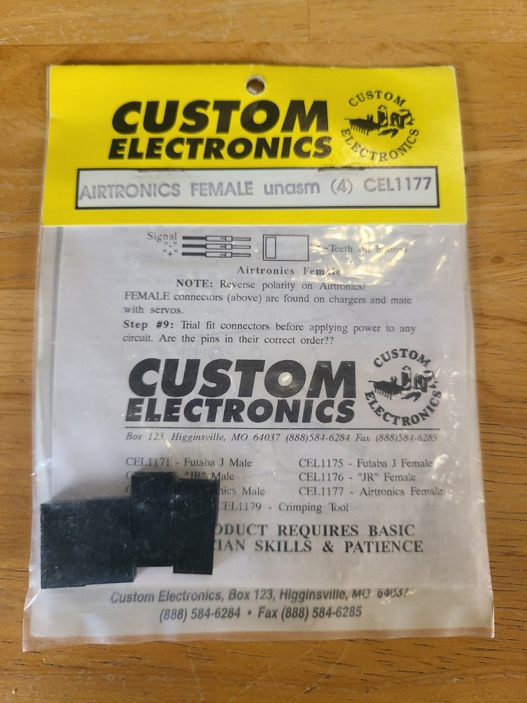 Custom Electronics Airtronics Female Unasm (4) CEL1177