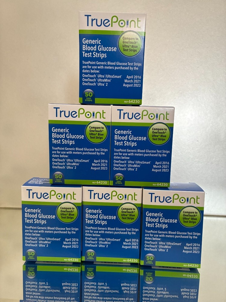 True Point = UniStrip1 Glucose Test Strip 300 ct Generic One Touch Ultra Strips