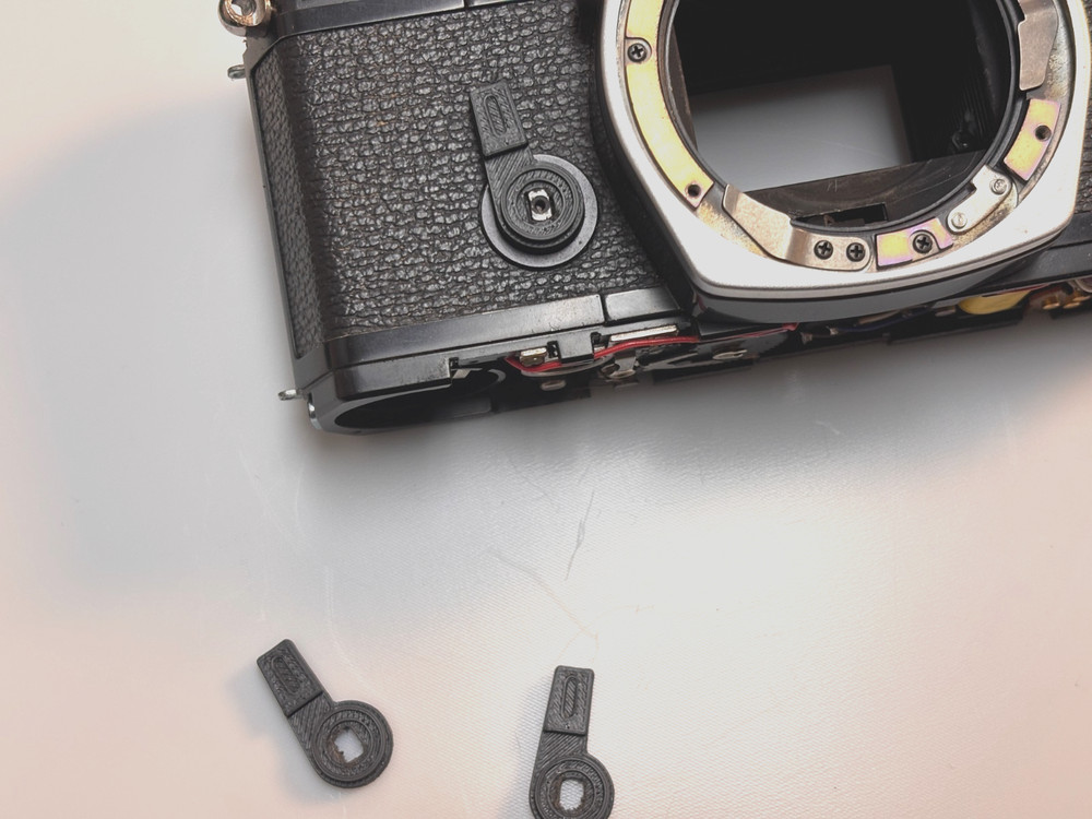 Yashica FX-3 Self Timer Lever Assembly - Repair Replacement Part