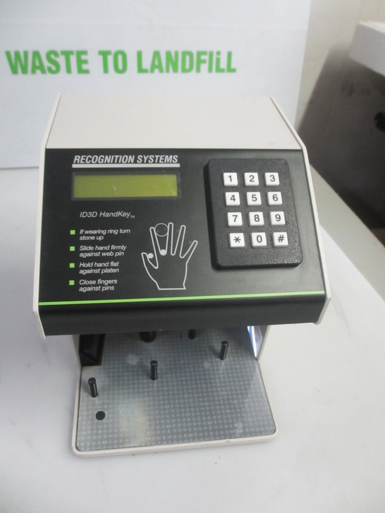 Schlage Recognition Systems' Handkey ID3D-R Biometric Hand