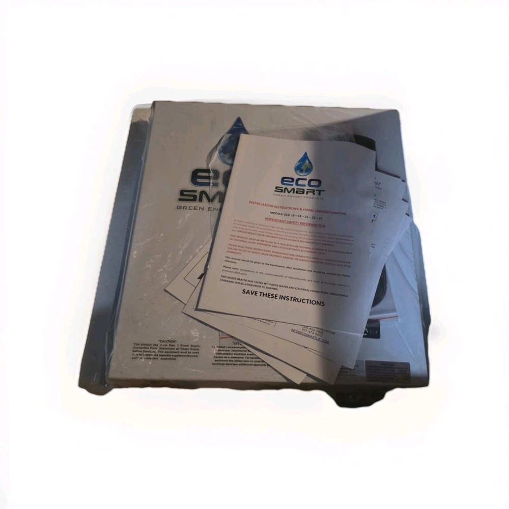 NEW EcoSmart 24 kW 4.68 GPM 240-Volt Electric Tankless Water Heater (ECO 24)