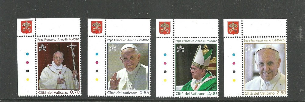 VATICAN 2014 Pope Francis - 21 March 2014   MNH