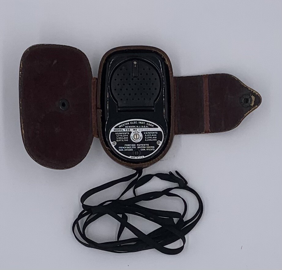 Weston Master II Universal Exposure Meter W/ Leather Case