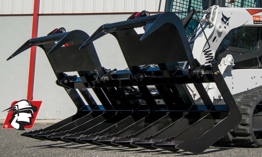 McLaren Root Grapple Bucket Heavy Duty Track Loader 66" Attachment for Case