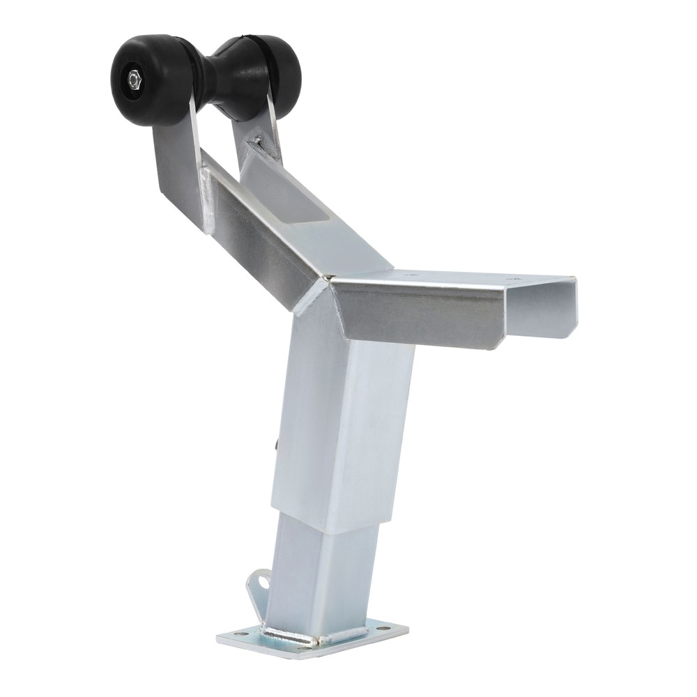Adjustable Short Nose Boat Trailer Winch Stand With Roller Universal Galvanized