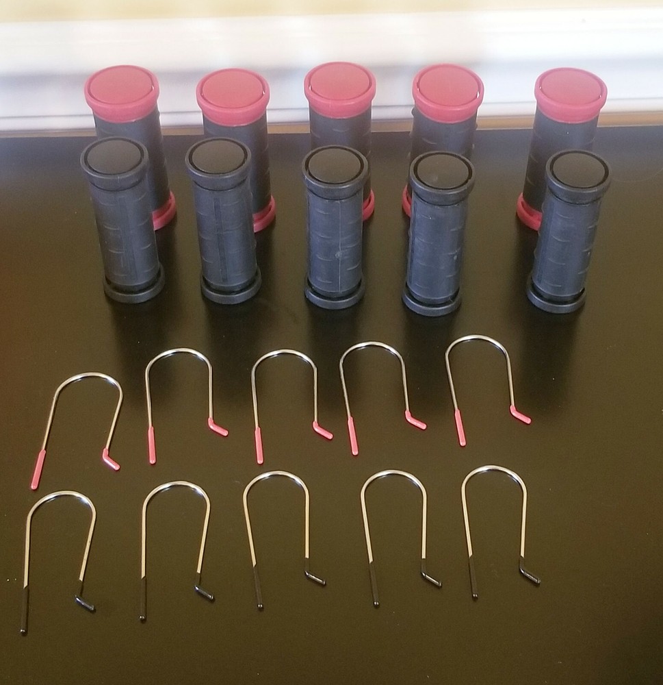 Remington Ionic Hot Rollers Hair Curlers in Compact Travel Bag - Working
