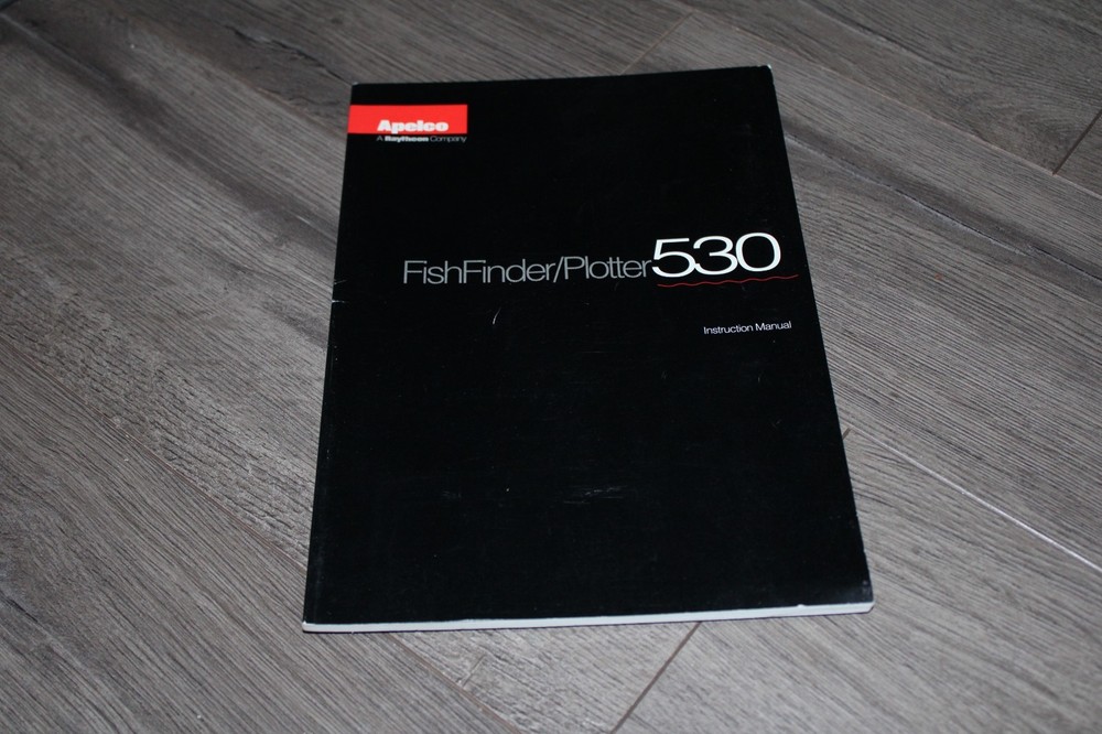 Apelco Fish Finder & Plotter 530 instruction manual 1990s