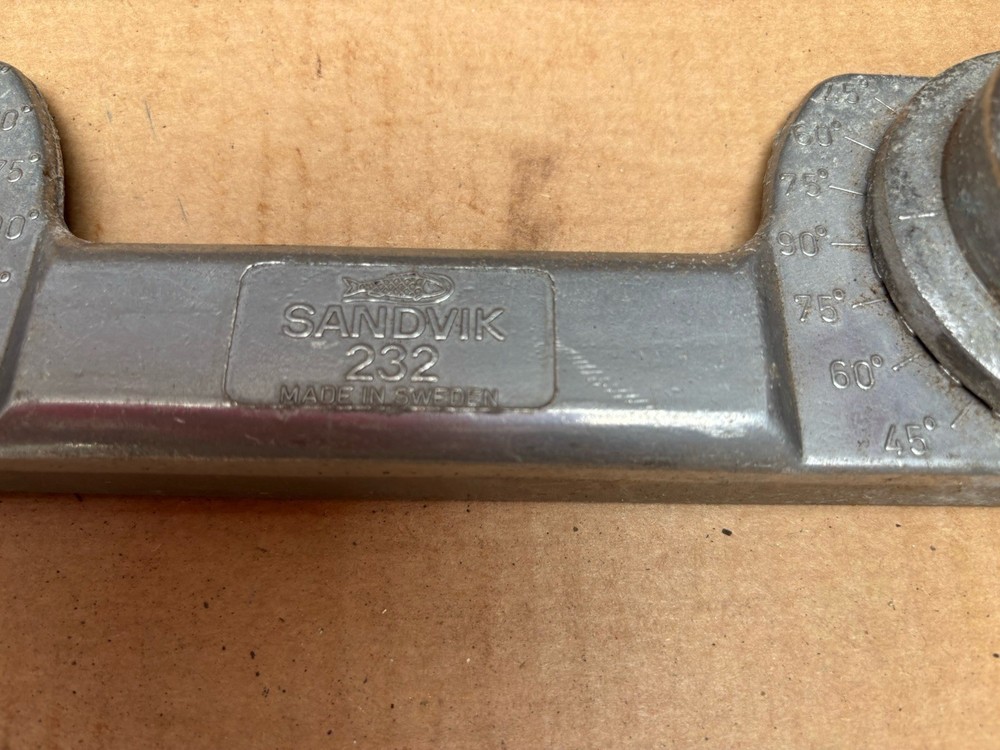 Vintage Sandvik Coromant 232L adjustable angle tool holder