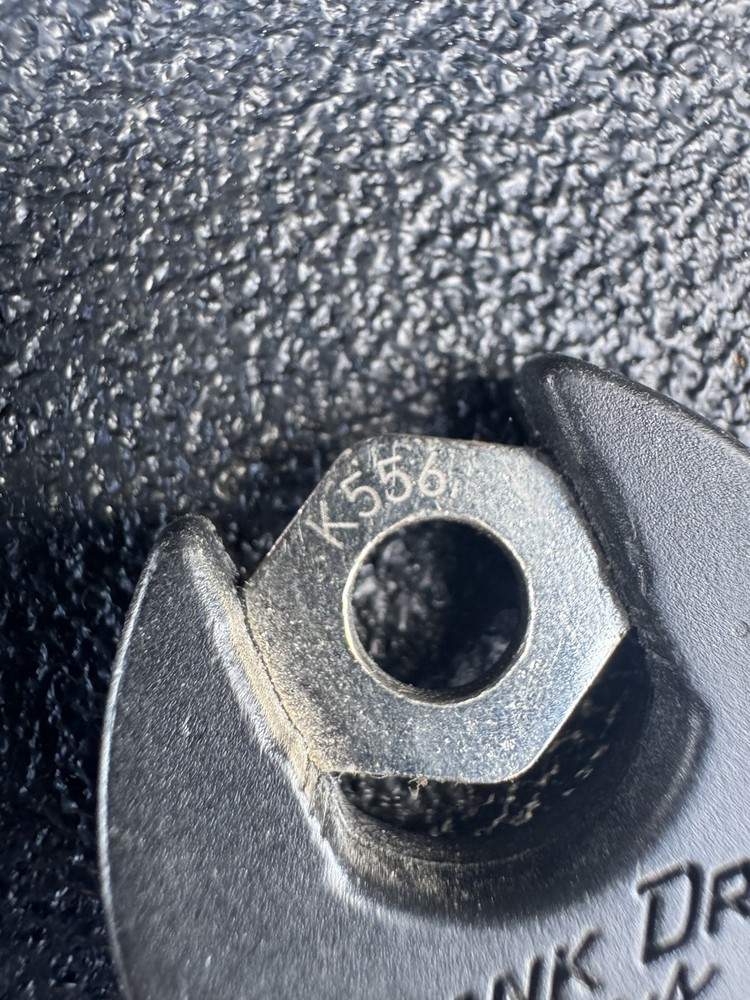 Snap-On Tools Tool Box Flank Drive Tool Storage Key Number K556