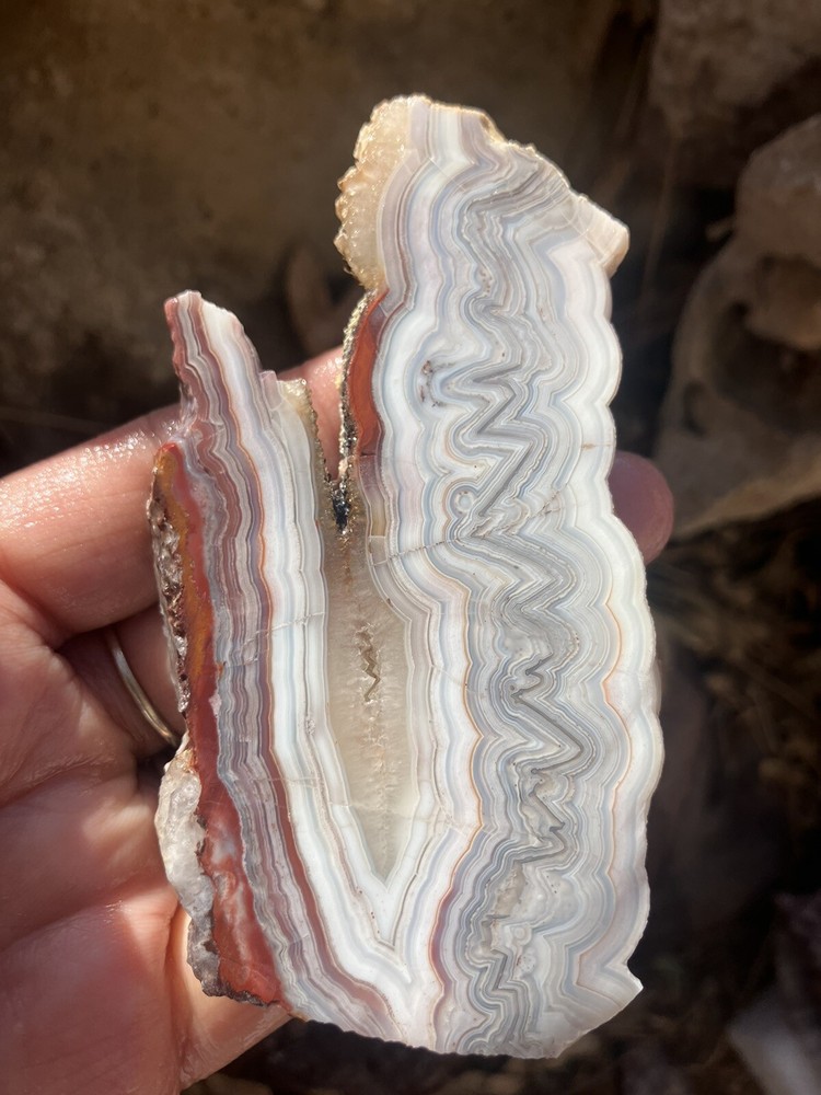 Crazy Lace Agate Slab