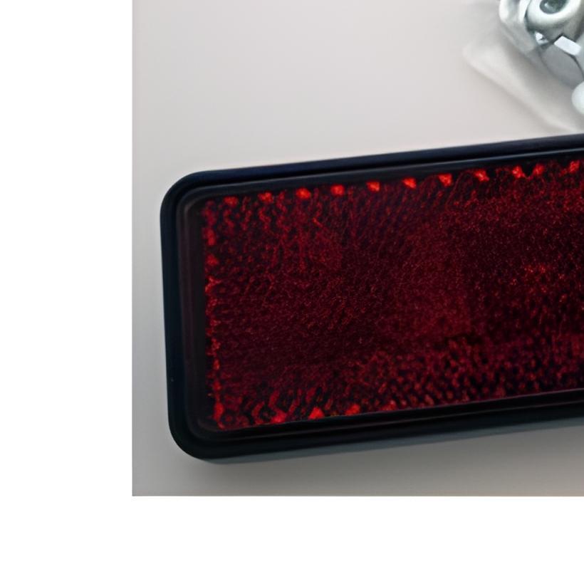 Reflector with universal holder, 91.5 x 36 mm