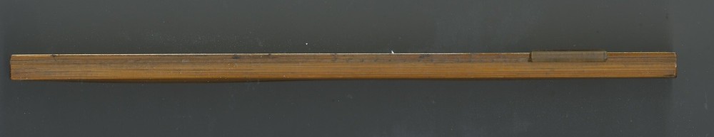 Extremely Rare Hemmi NO. 2641 Bamboo Slide Rule