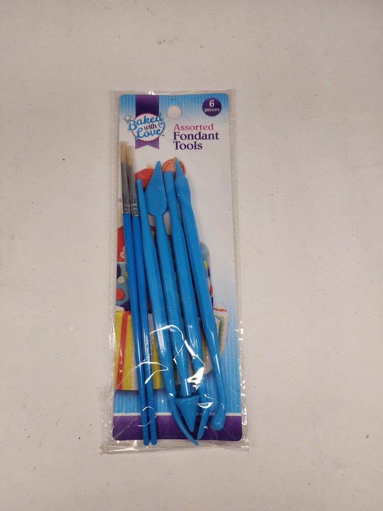 Artskills Baked With Love 6 Piece Assorted Fondant Tools
