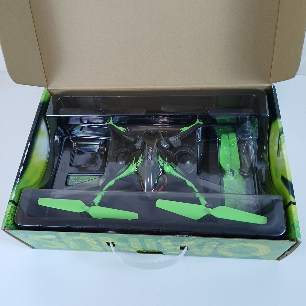 DROMIDA Ominus Quadcopter RTF Grey + Green Drone.