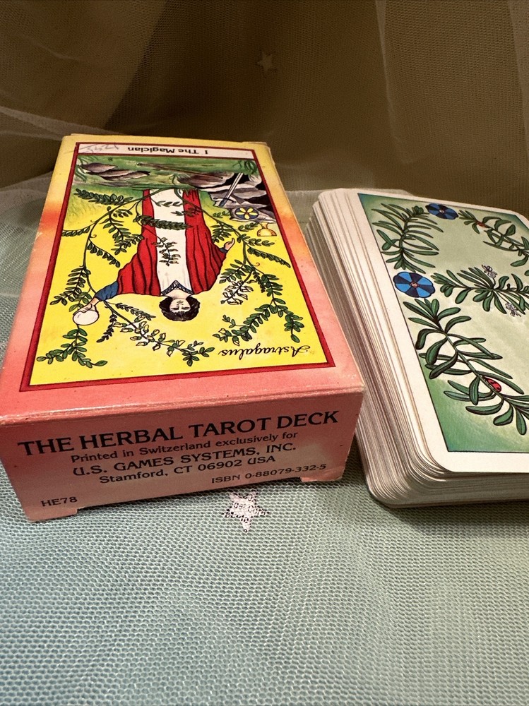 Herbal Tarot Deck And Booklet