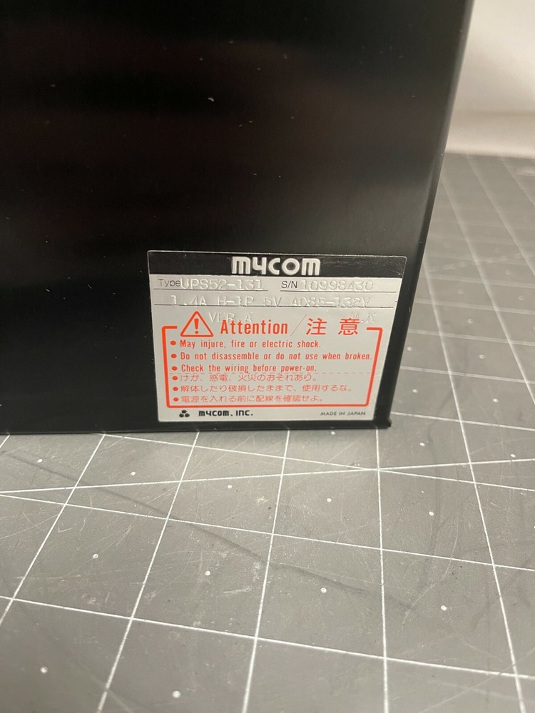 MYCOM UPS52-131 STEPPER MOTOR CONTROLLER