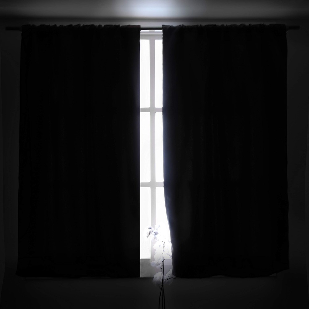 BGment Rod Pocket and Back Tab Blackout Curtains for Bedroom - Thermal Insula...