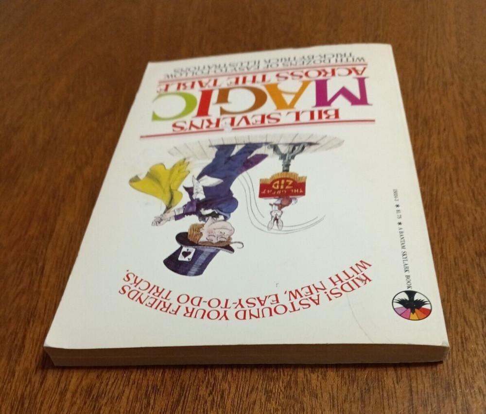 Magic Across The Table; Severn, Bill, 1973 - Magic Book