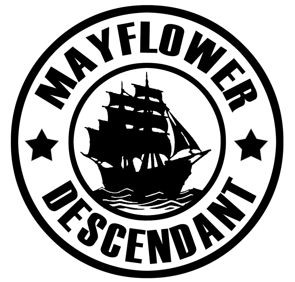 Mayflower Descendant - Vinyl Decal