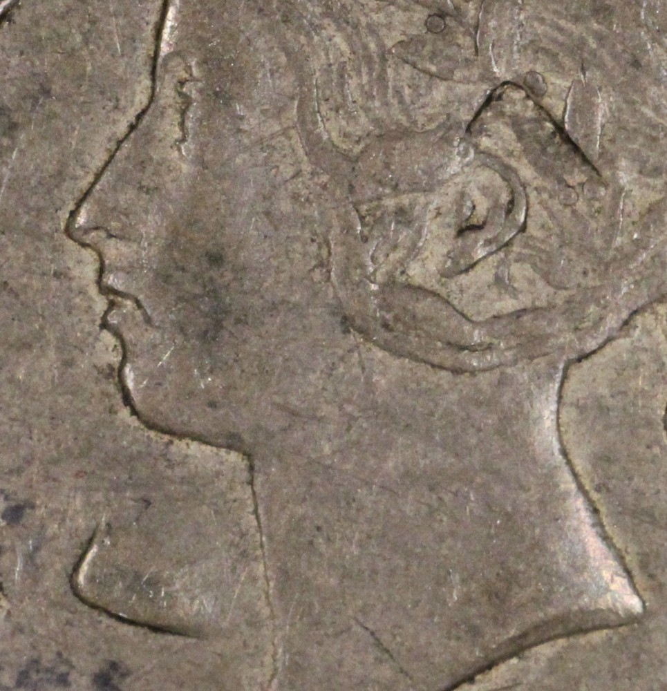 1889 Canada Silver 5 Cents