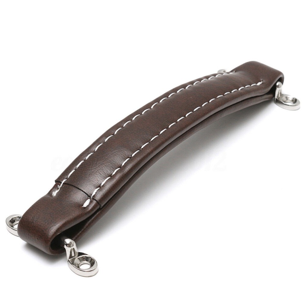 Vintage Leather Style Guitar Amplifier Handle Strap For Fender Amp Instruments E