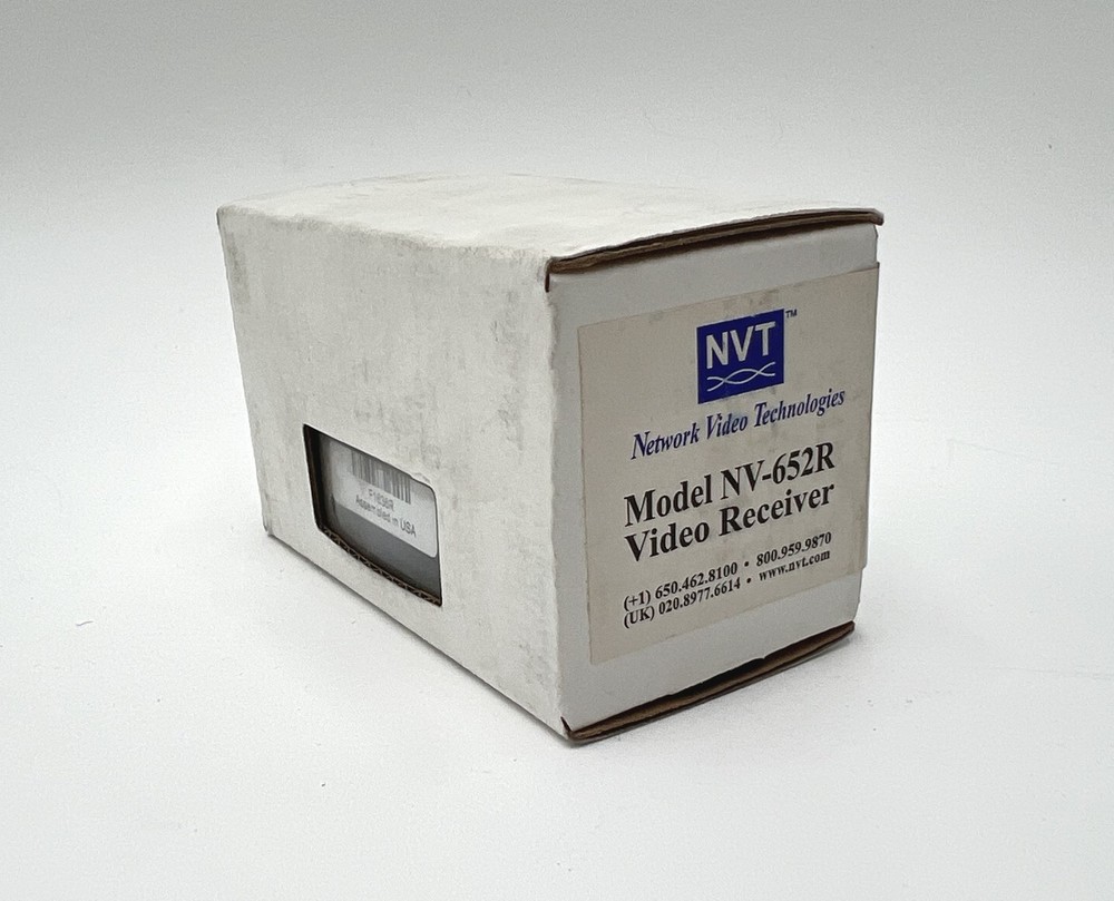 Network Video Technologies NVT NV-652R Video Receiver *New*