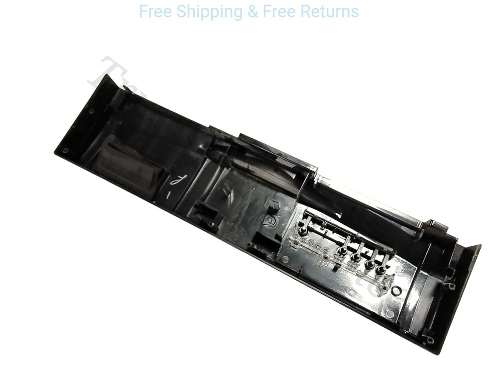 OEM Dishwasher Control Panel W10290140 BLACK