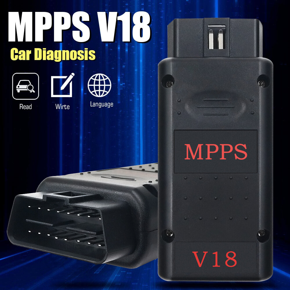 MPPS SMPS V18 MAIN TRICORE MULTIBOOT with Breakout Tricore Cable Program Tool