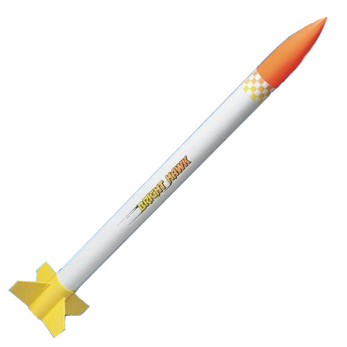 Quest Flying Model Rocket Kit Bright Hawk  QST 1017