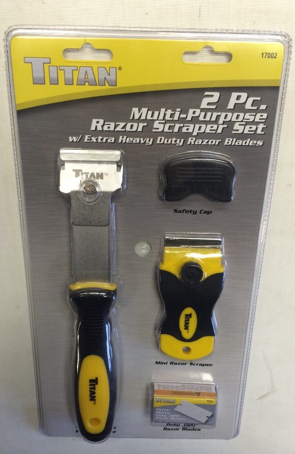 2 Piece Multi-Purpose Razor Scraper Set TIT17002