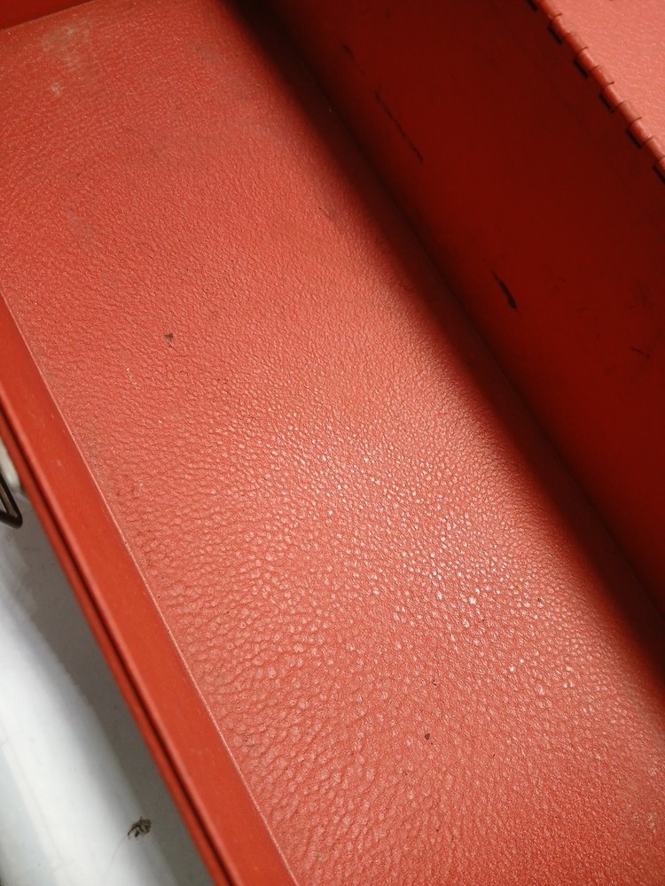 Vintage Kennedy Red Tool boxe No Rust Extremely Rare Condition