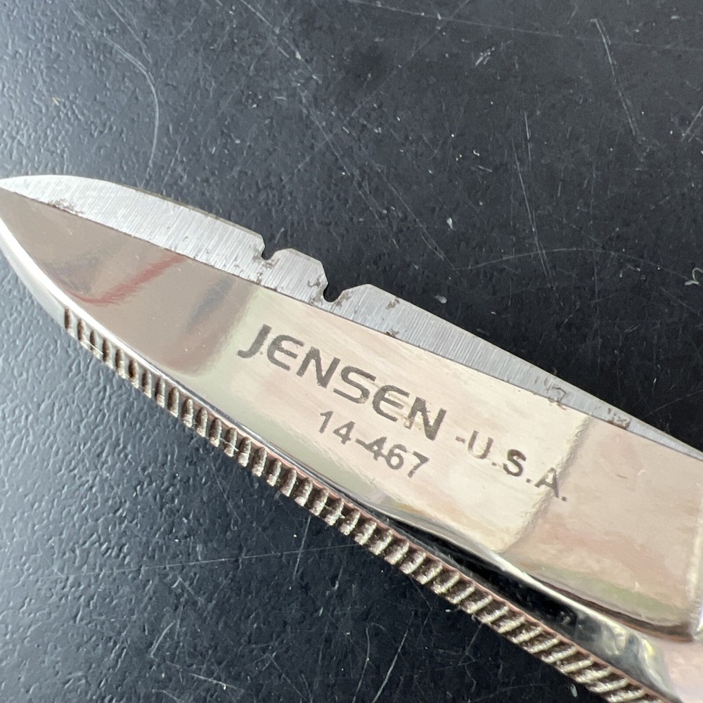Jensen Smooth Blade USA Electrician Scissors 14-467