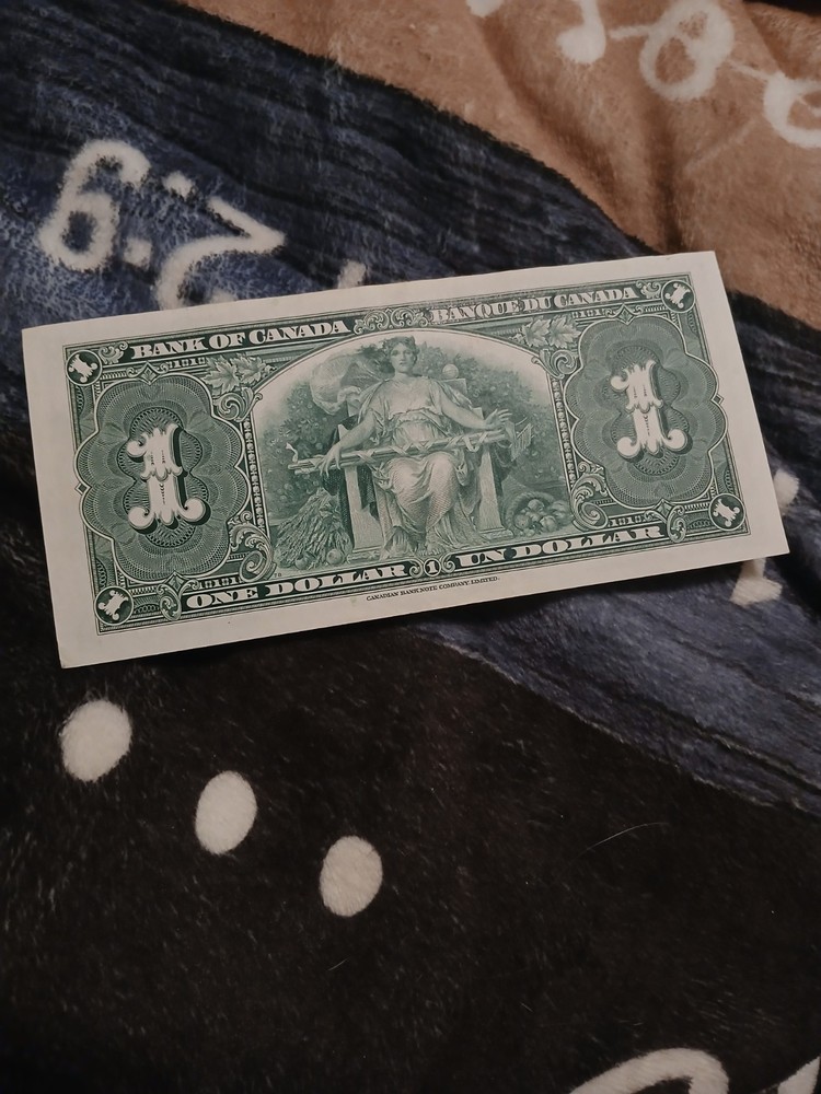1937 1 Dollar Canada Uncirculated Banknote