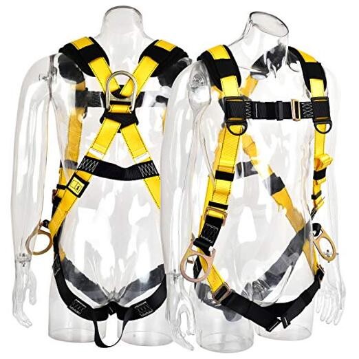 3D-Ring Industrial Fall Protection Safety Harness Basic(5-point Harness)