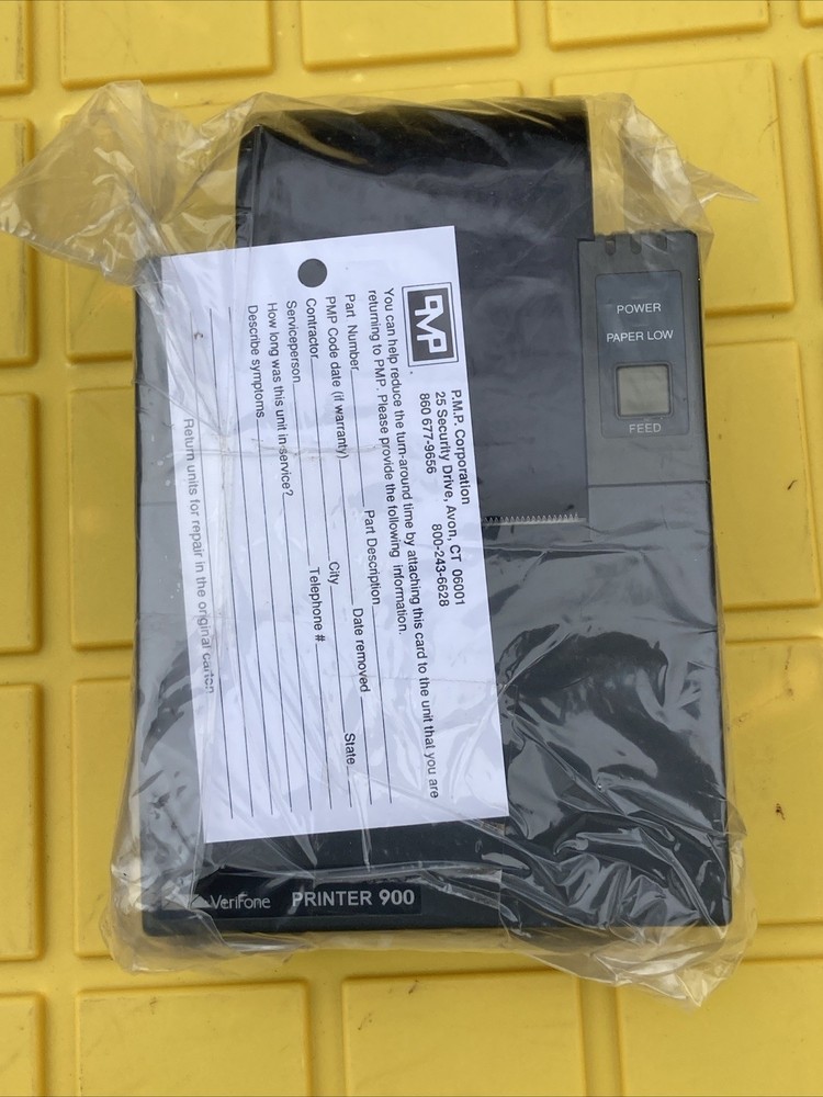 VERIFONE THERMAL PRINTER 900 Untested