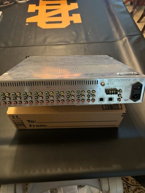 HDE-8C-QAM DIN - MPEG-2 QAM HD Encoder