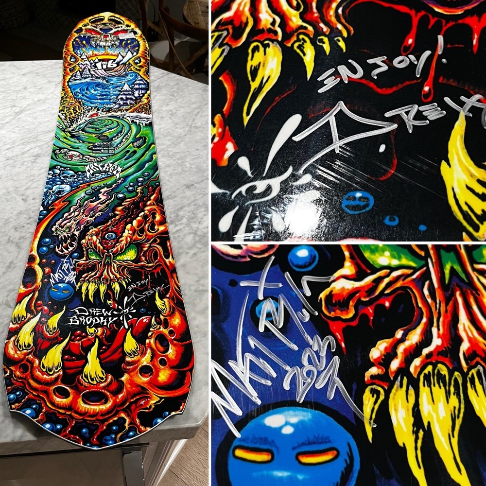 LIB TECH SNOWBOARD: 157.5 LTD ROCKET SIGNED!!