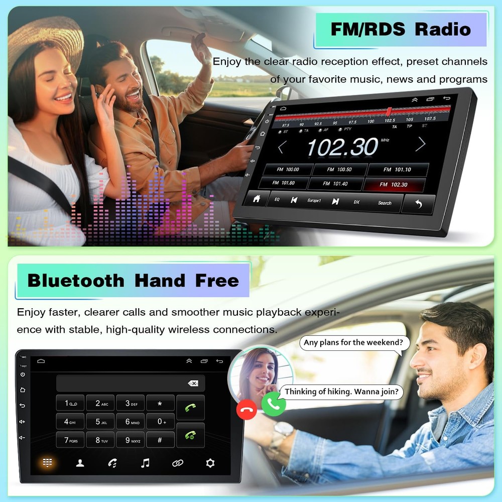 Android Stereo for Forester 2012-2014 GPS Carplay Bluetooth FM Camera 2+32G