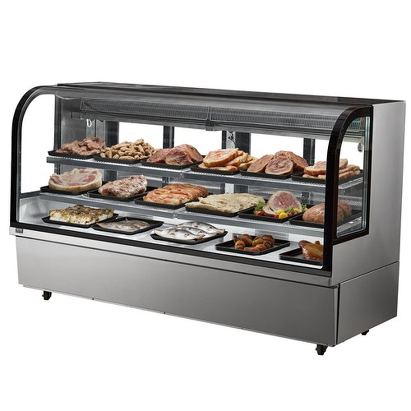 Refrigerated Display Case Bakery Display Fridge Case 32 Cu Ft/901L 4-Tier