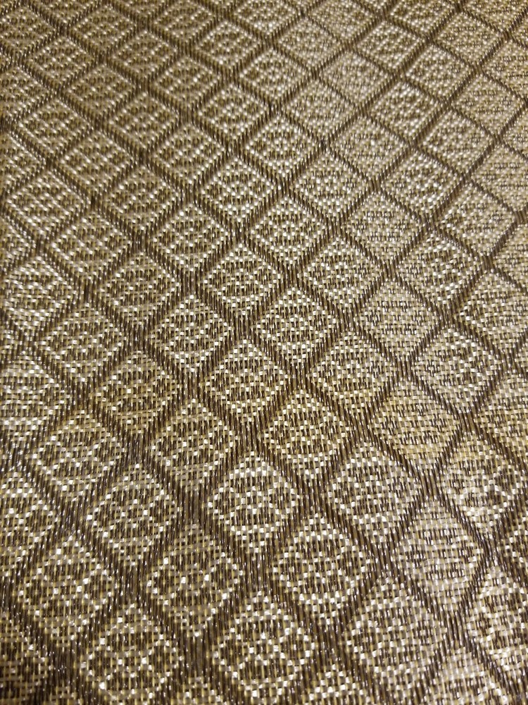 2 X)Vintage Speaker Grill Cloth Fabric  ..