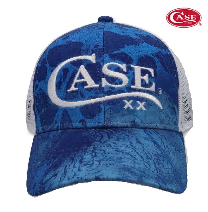 Case XX Hat ball cap Ocean Blue Camo