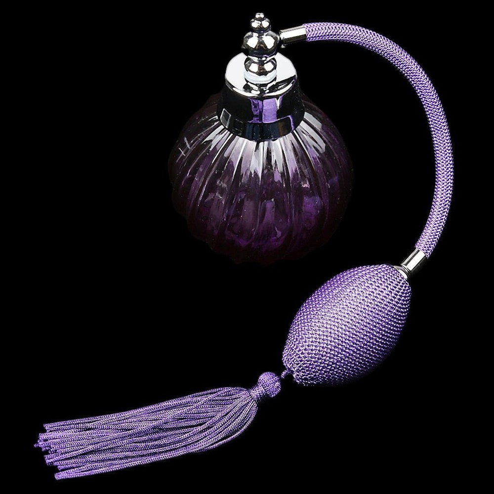 Empty Glass Perfume Bottle with Long Spray Pump, 100ml - , 10.5cm