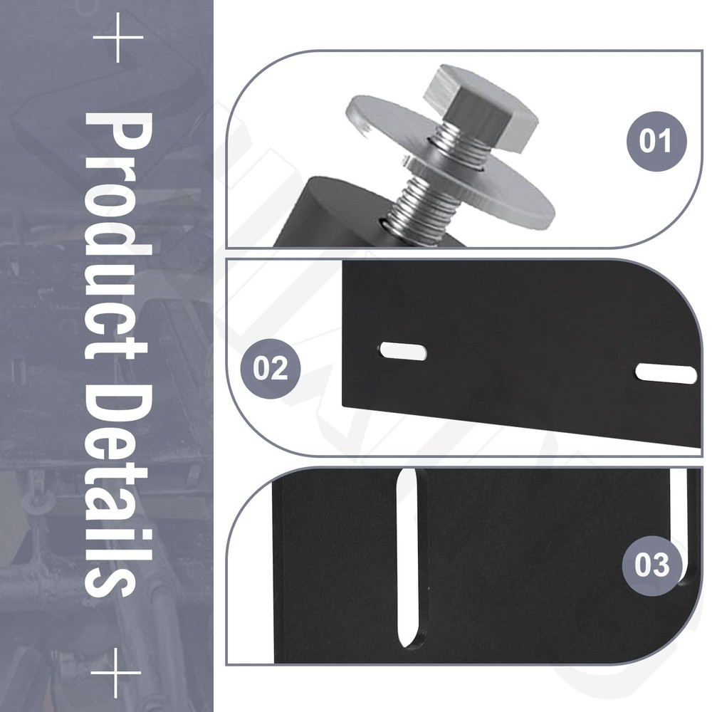 Mounting Plate Kit Compatible with Harb-or Freight Predator Engine 212cc 6.5hp