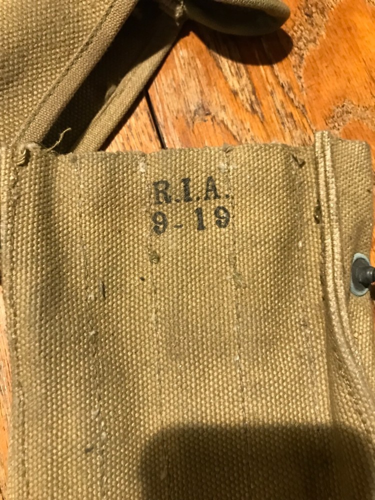 Original WW1 Pederson Device Magazine Pouch