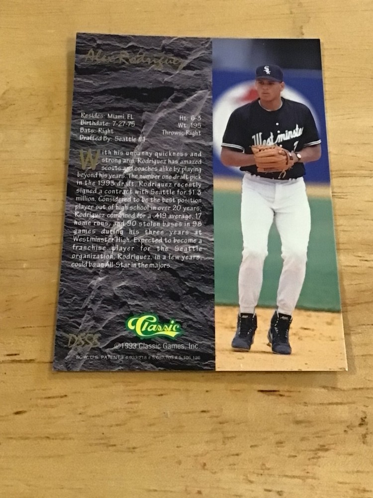 Alex Rodriguez Base/Inserts You Pick Quantity Discount