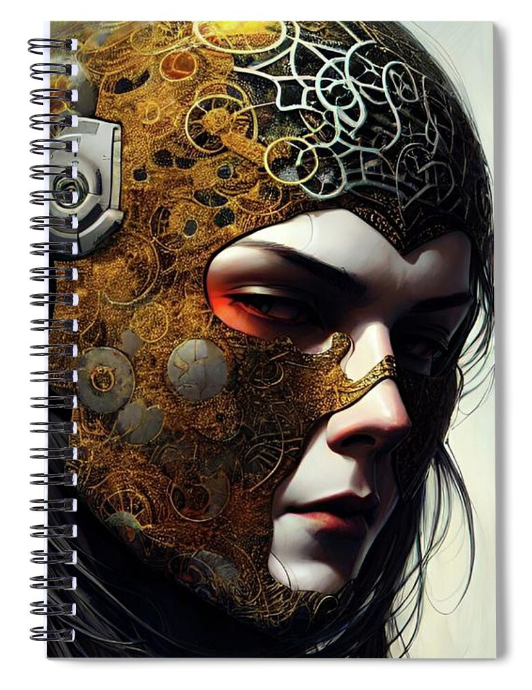 Timeless Thoughts Spiral Notebook Blank Notebook Lined Journal 8 x 6 Notebook